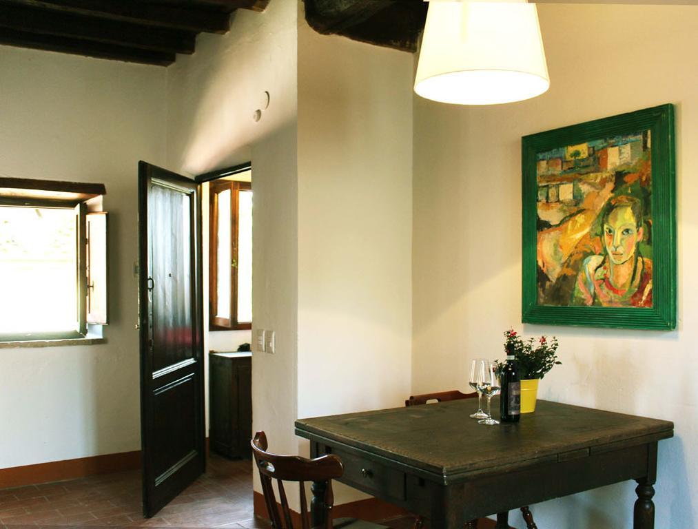 Torrione Apartment Panzano in Chianti Rum bild
